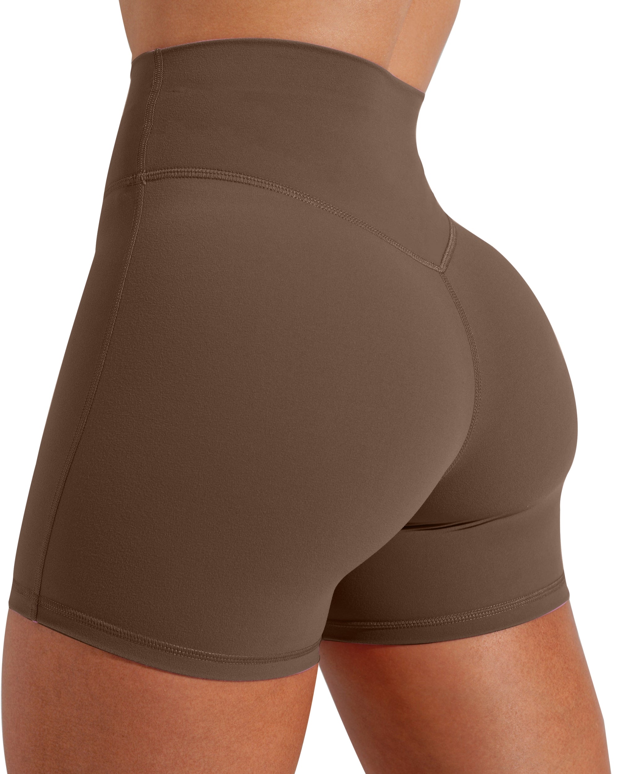 Yvyvlolo Workout Butt Lifting Shorts for Women High Waisted Seamless Gym Yoga Booty Shorts-Yvyvlolo