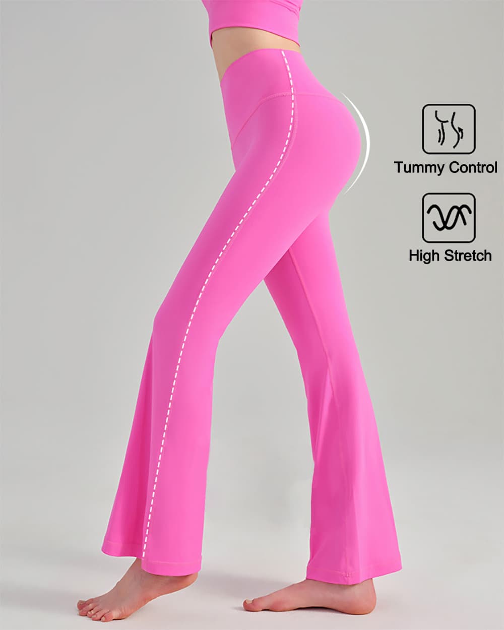 Naked-Feel Yoga Flare Pants