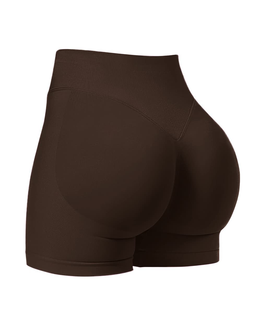 Yvyvlolo High Waisted Hip Lifting Tummy Control Training Yoga Shorts