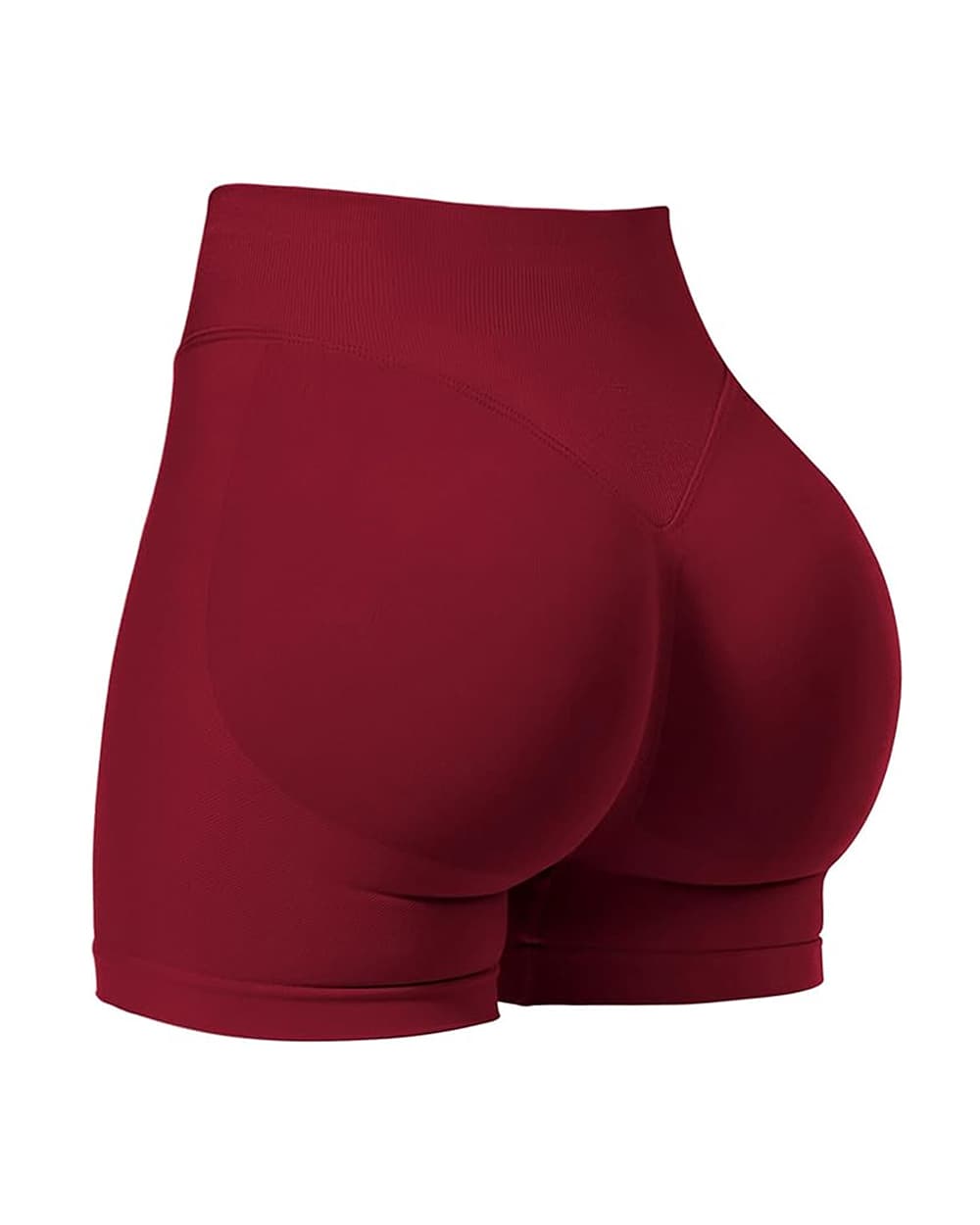 Yvyvlolo High Waisted Hip Lifting Tummy Control Training Yoga Shorts