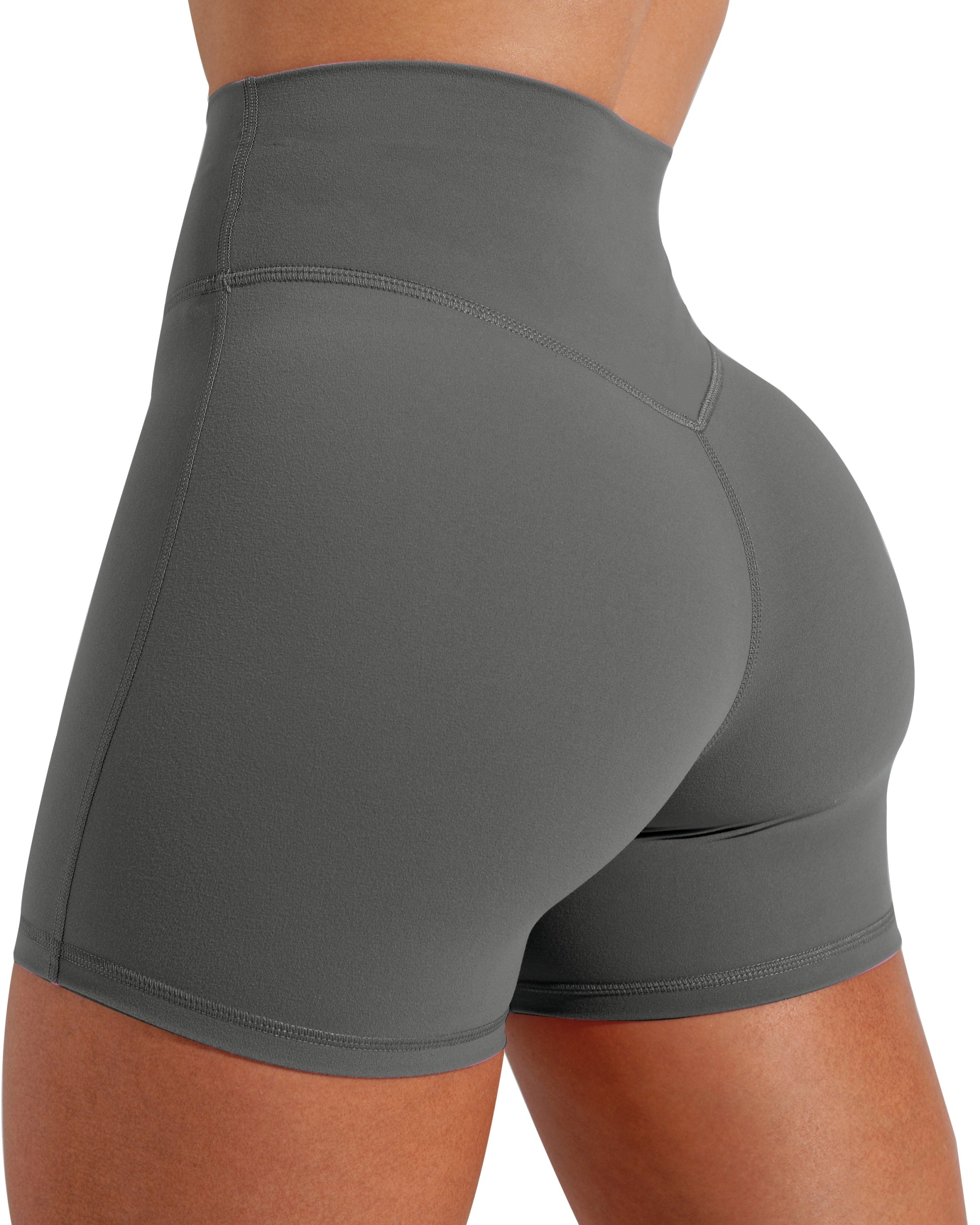 Yvyvlolo Workout Butt Lifting Shorts for Women High Waisted Seamless Gym Yoga Booty Shorts-Yvyvlolo