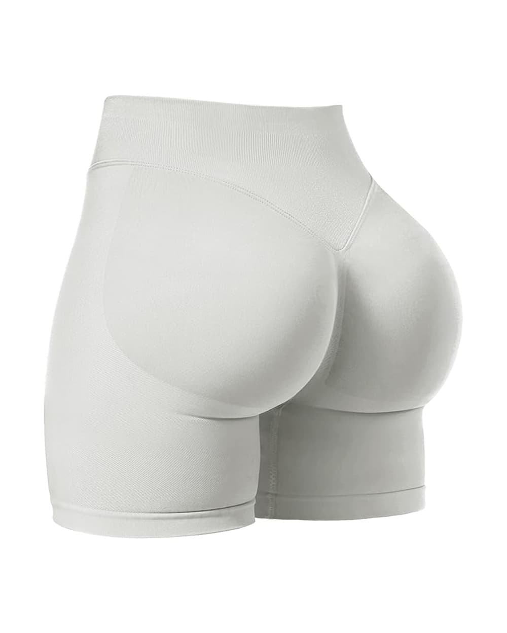 Yvyvlolo High Waisted Hip Lifting Tummy Control Training Yoga Shorts