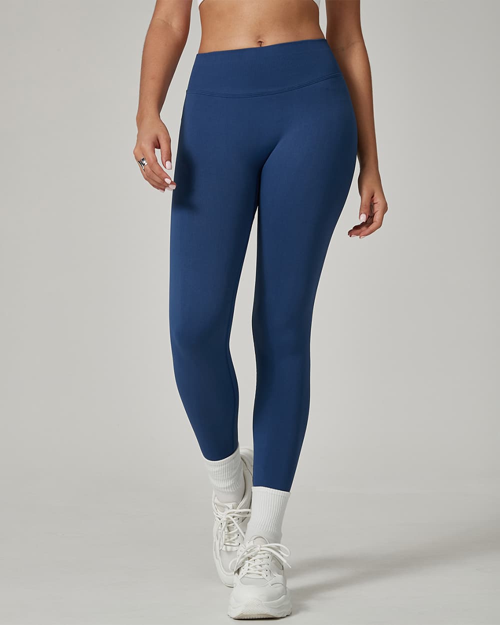 Yvyvlolo High Waisted Hip Lifting Tummy Control Training Yoga Leggings