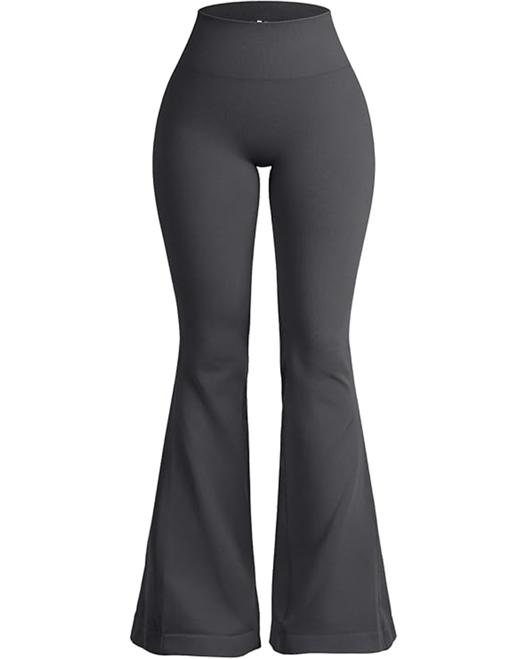 Yvyvlolo Women's Flared High Waisted Stretchy Wide Leg Leggings