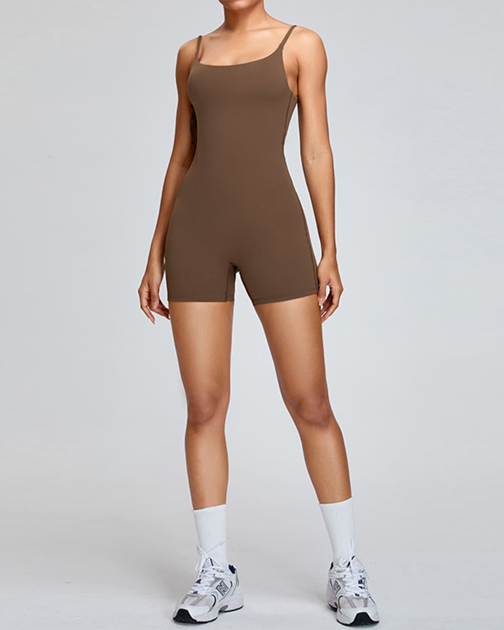 Yvyvlolo Sleeveless Sling Exercise Yoga Jumpsuit