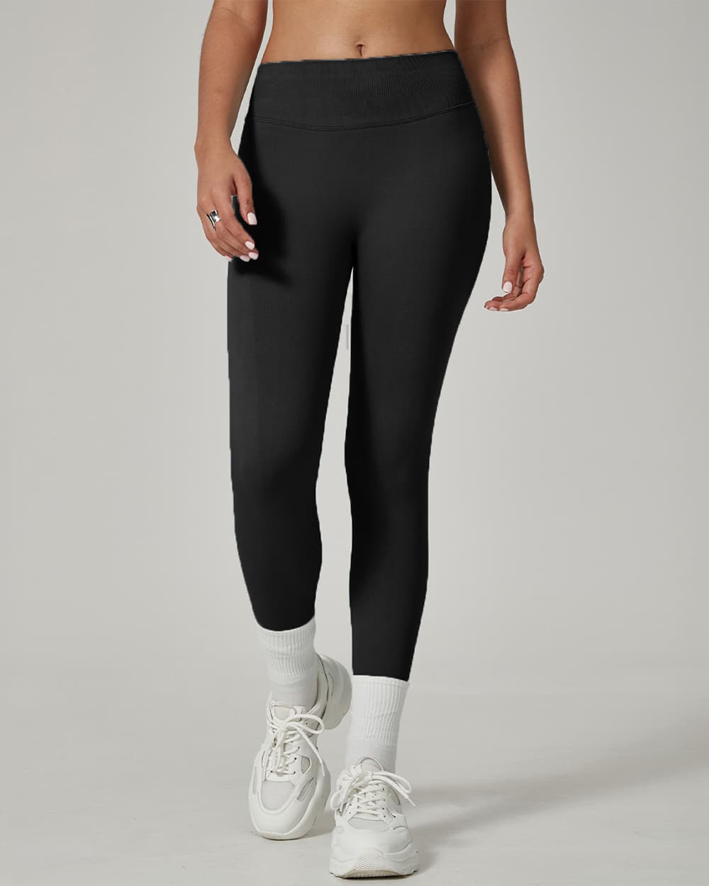 Yvyvlolo High Waisted Hip Lifting Tummy Control Training Yoga Leggings