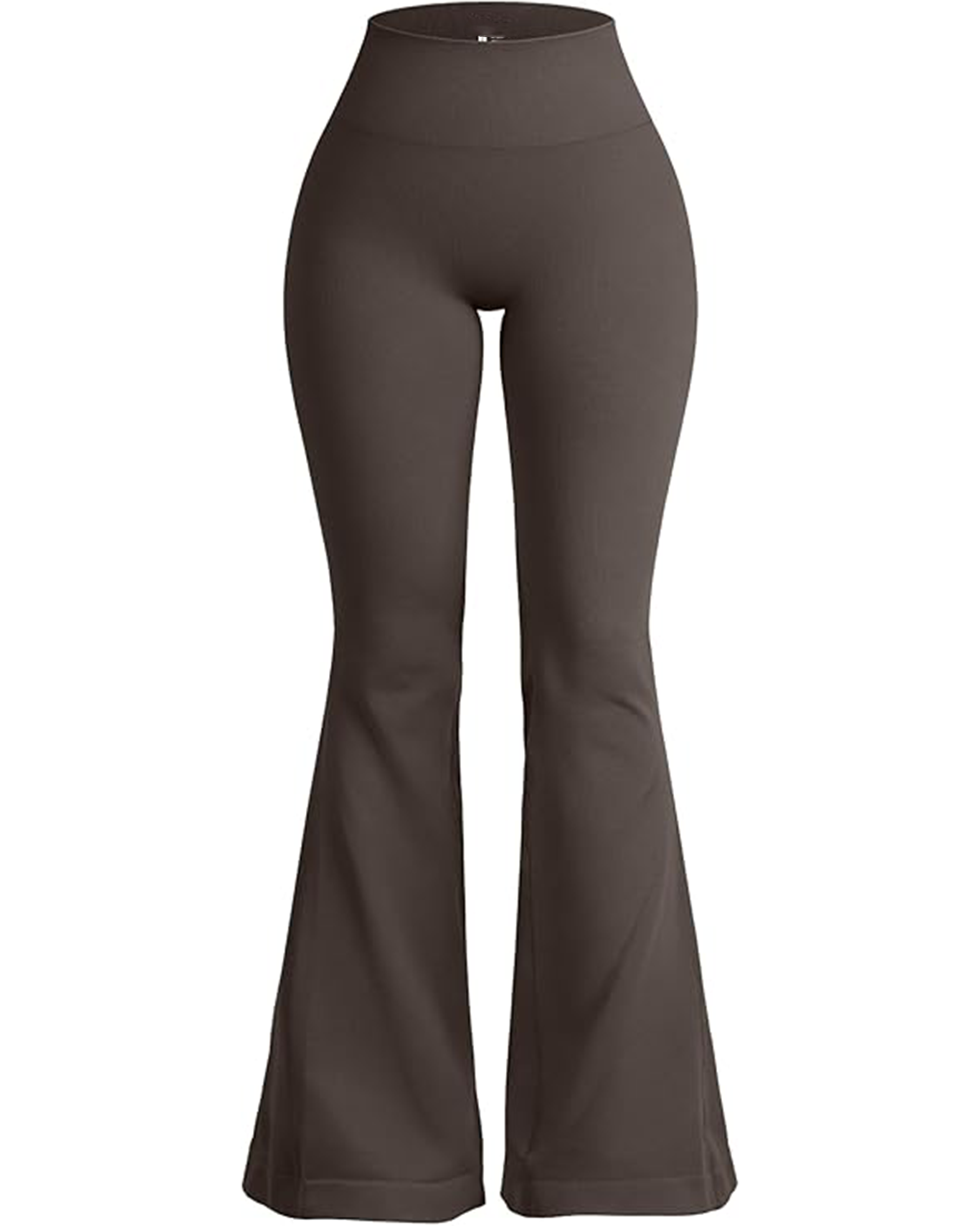 Yvyvlolo Women's Flared High Waisted Stretchy Wide Leg Leggings