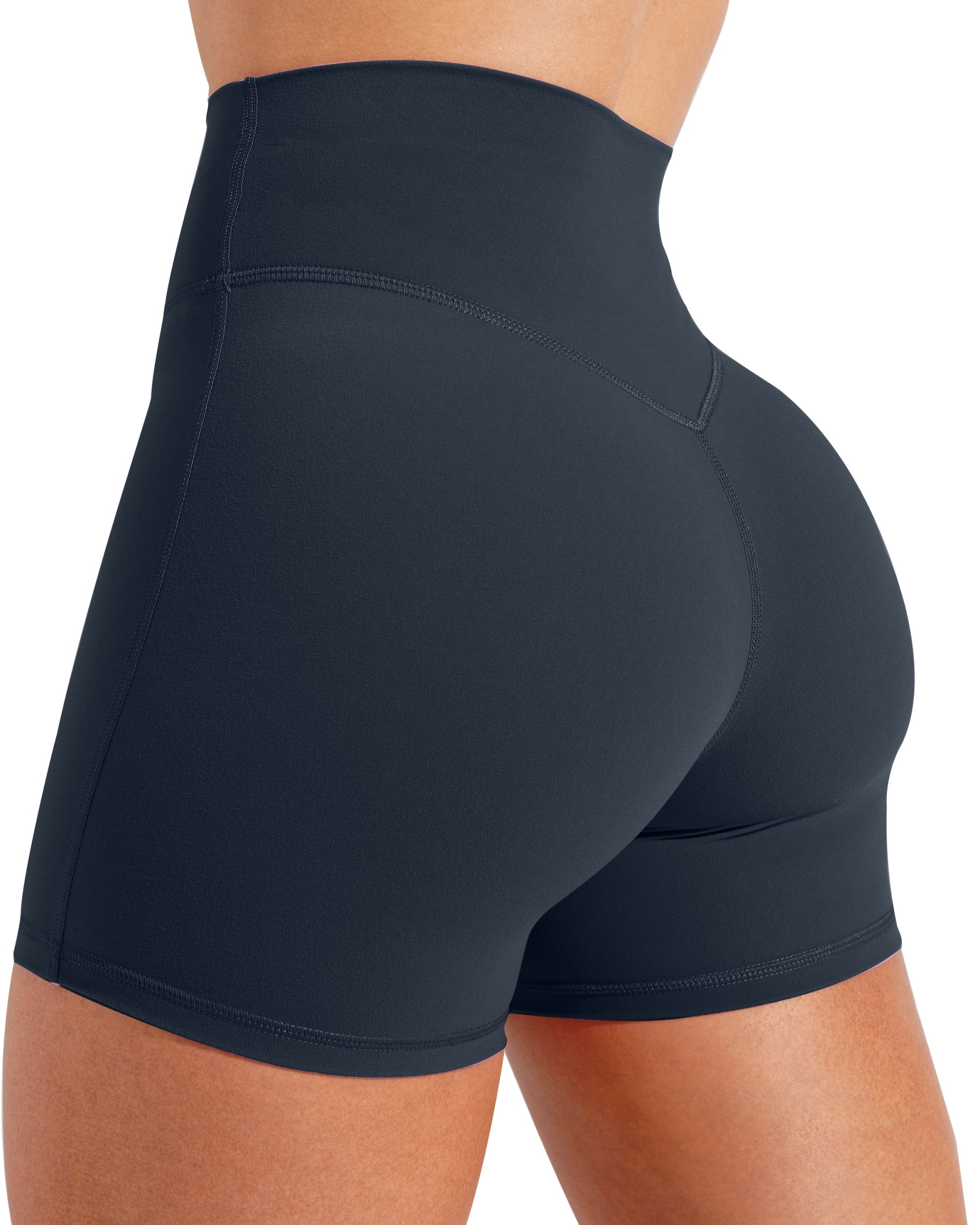 Yvyvlolo Workout Butt Lifting Shorts for Women High Waisted Seamless Gym Yoga Booty Shorts-Yvyvlolo