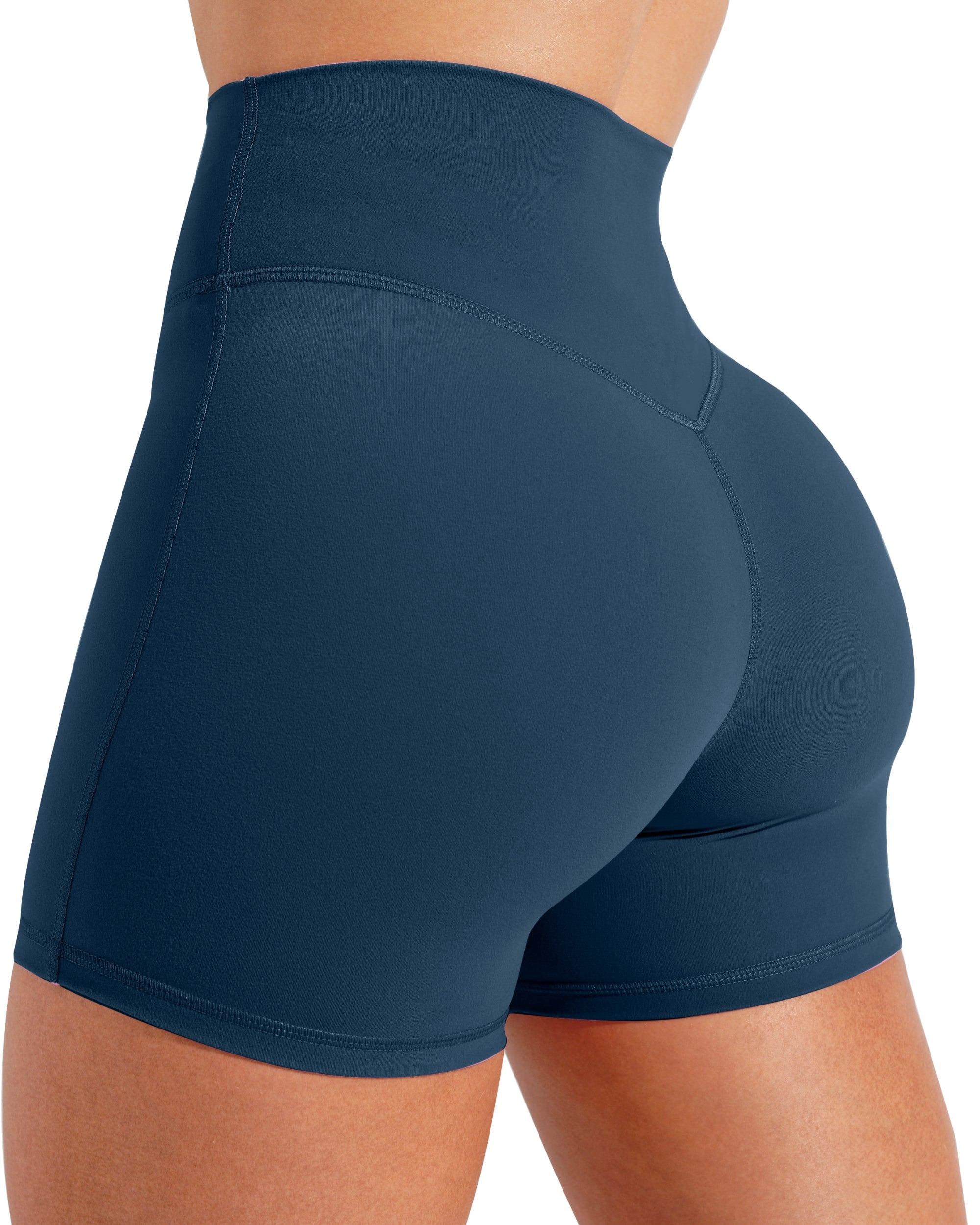 Yvyvlolo Workout Butt Lifting Shorts for Women High Waisted Seamless Gym Yoga Booty Shorts-Yvyvlolo
