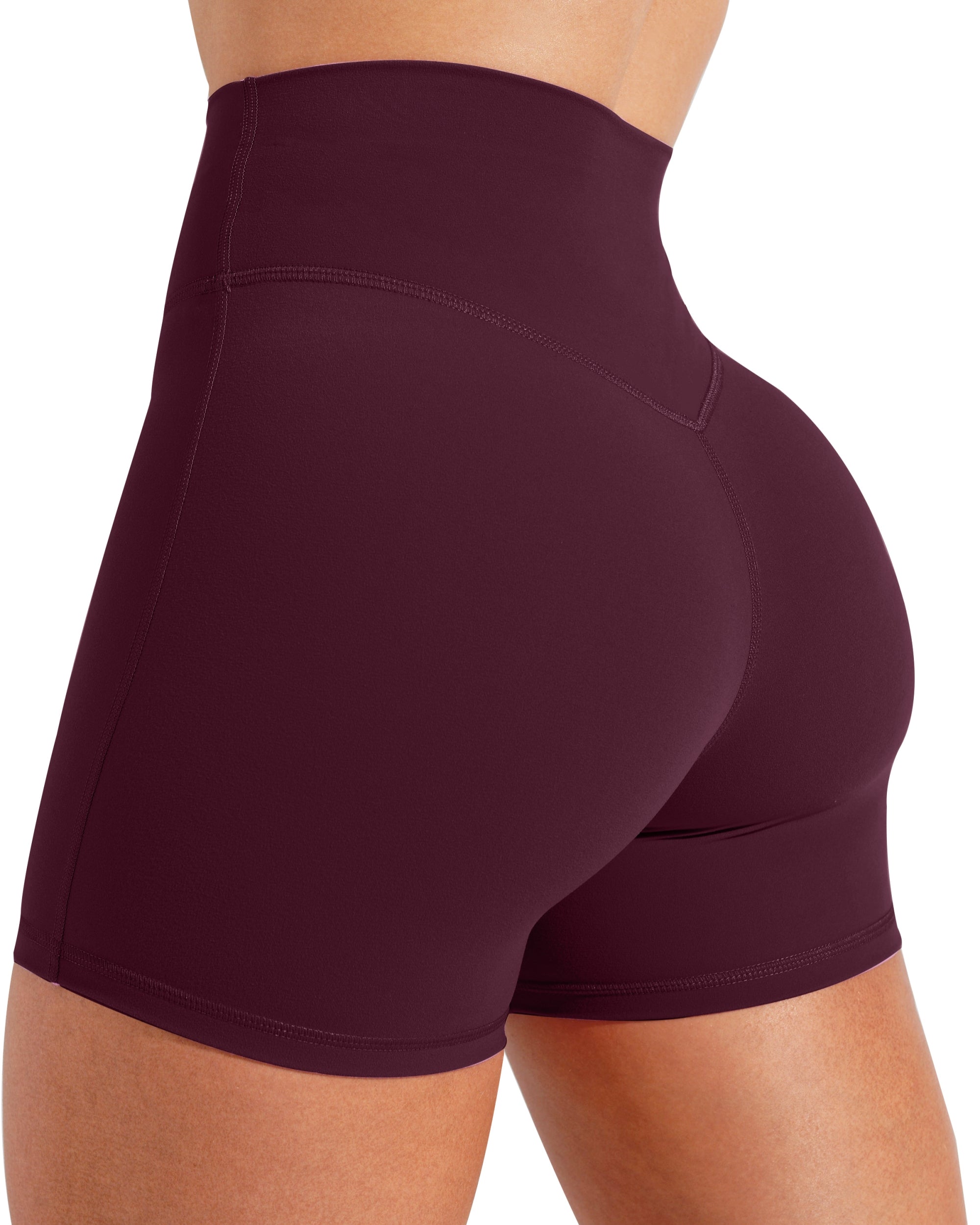 Yvyvlolo Workout Butt Lifting Shorts for Women High Waisted Seamless Gym Yoga Booty Shorts-Yvyvlolo
