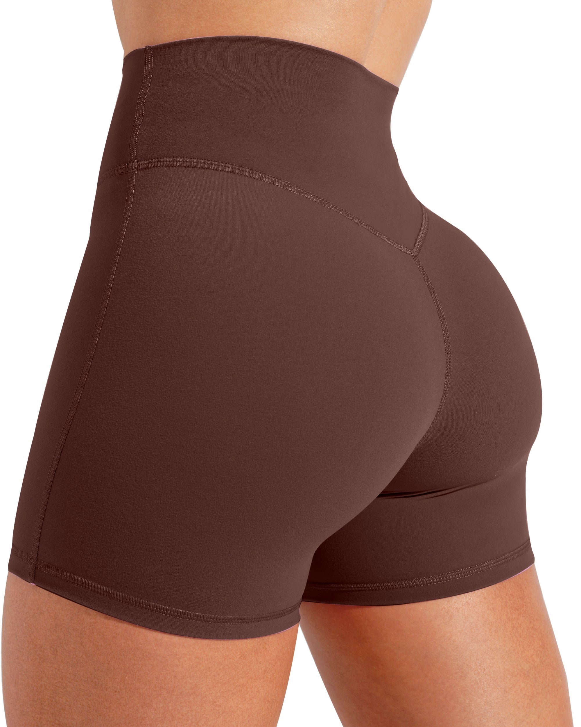 Yvyvlolo Workout Butt Lifting Shorts for Women High Waisted Seamless Gym Yoga Booty Shorts-Yvyvlolo
